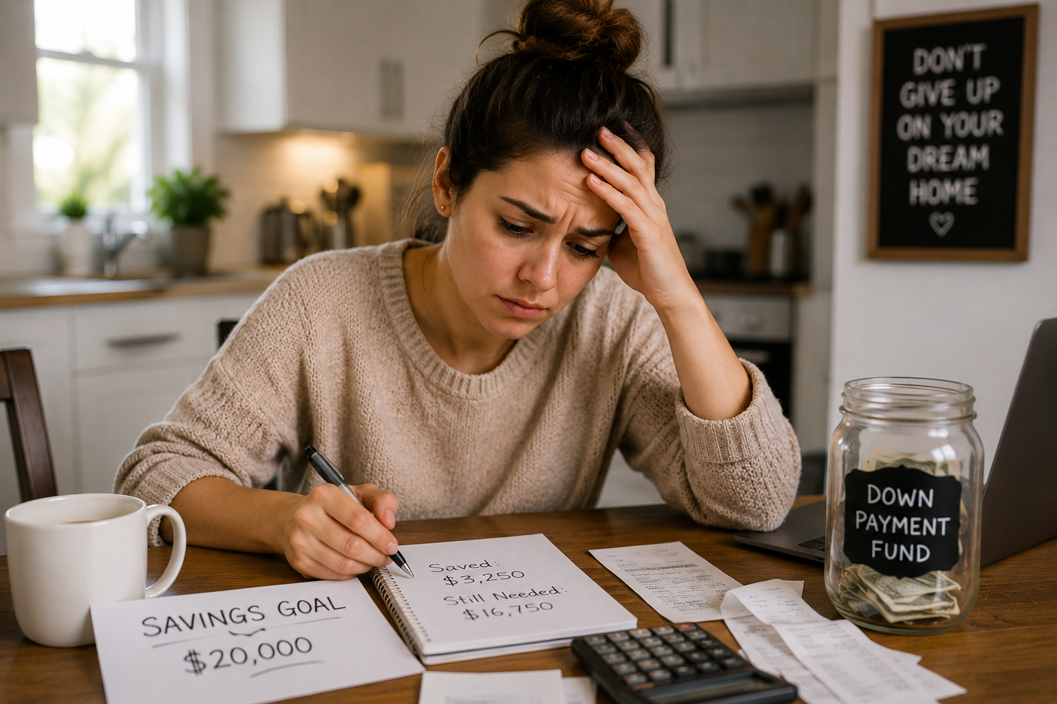 Down Payment Struggles