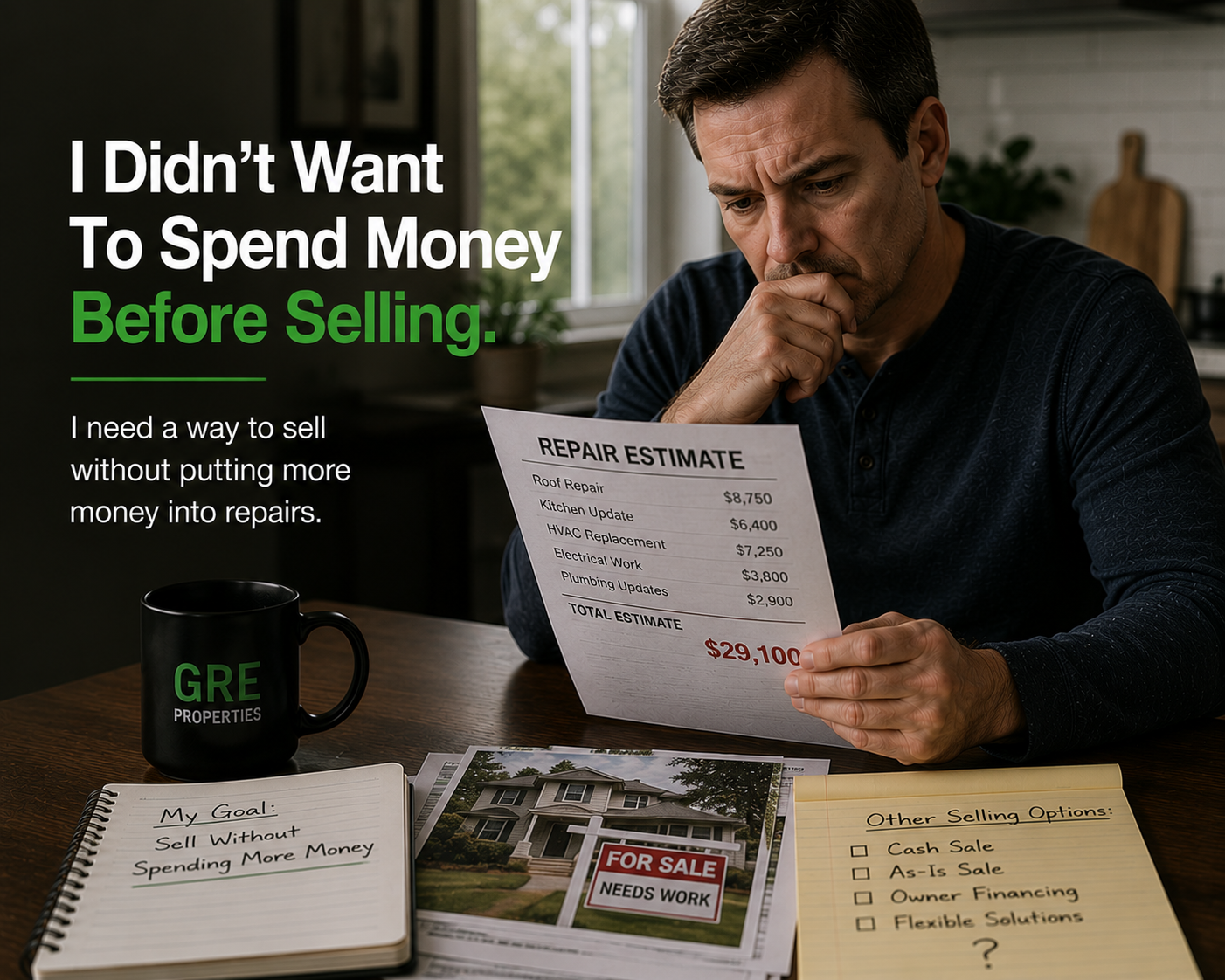 I Didn't Want To Spend Money Before Selling