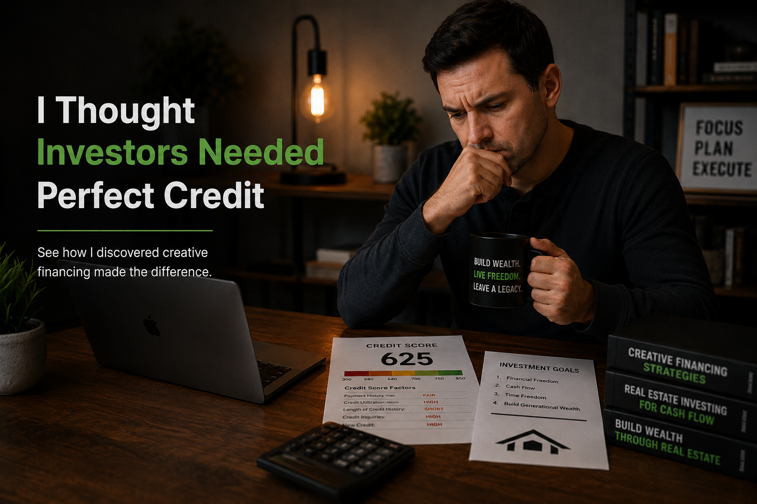 I Thought Investors Needed Perfect Credit